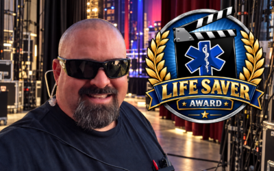 THE FIRST RECIPIENT OF THE NATIONAL SET MEDIC LIFE SAVER AWARD!